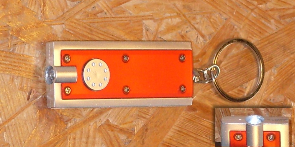 LED Lampe Schl�sselanh�nger rot